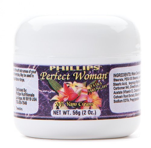 Bioidentical Natural Progesterone Cream Extra Strength 10% 2 Oz. - Perfect Woman