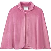 Silverts Women’s Adaptive Easy-Dress Bed Jacket Cape for Elderly Needs