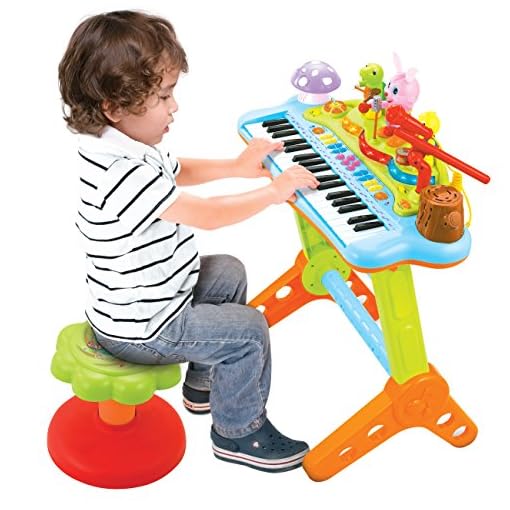 Best Choice Products Kids Musical Electronic Keyboard Piano Organ Microphone - Image 7