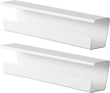 Wiretamer Cable Management Tray 2 Pack White Amazon Co Uk Office Products