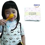 Styleyoung Baby 24pcs Baby Cotton Handkerchief, Washcloths Bibs Wipes Nursing Towels, 100% Cotton