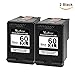 Valuetoner Remanufactured Ink Cartridge Replacement for Hewlett Packard HP 60XL High Yield CC641WN (2 Black) 2 Pack