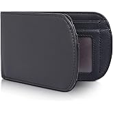 Polare Slim Curve Front Pocket RFID Blocking Italian Real Leather Bifold Wallet for Men