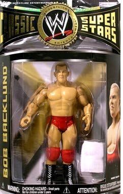 BOB BACKLUND - WWE Wrestling Classic Superstars Series 14 Action Figure by Jakks by Classic Superstars