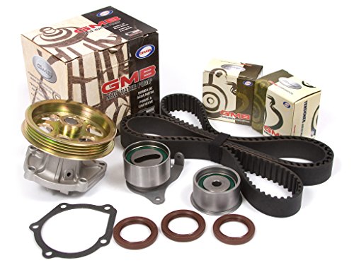 Evergreen TBK208WP2 Compatible With 95-98 Toyota Paseo Tercel 1.5 DOHC 5EFE Timing Belt Kit GMB Water Pump