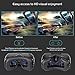 DESTEK V4 VR Headset, 103° FOV, Eye Protected HD Virtual Reality Headset w/Touch Button/Trigger for iPhone X XR Xs Max 8 7 6/Plus, for Samsung s10/Plus s9 s8 Note 9 8, Smartphones w/ 4.5-6.0in Screen