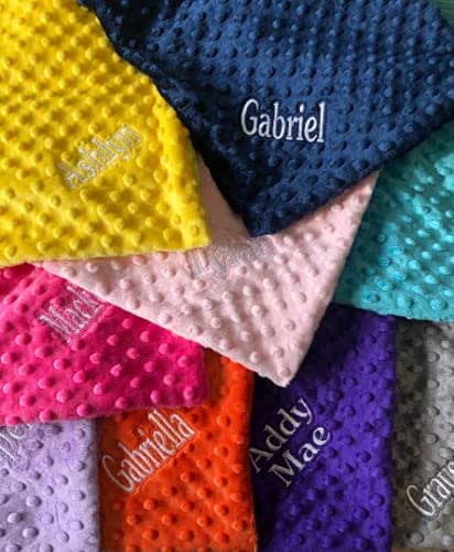 minky dot pillowcase