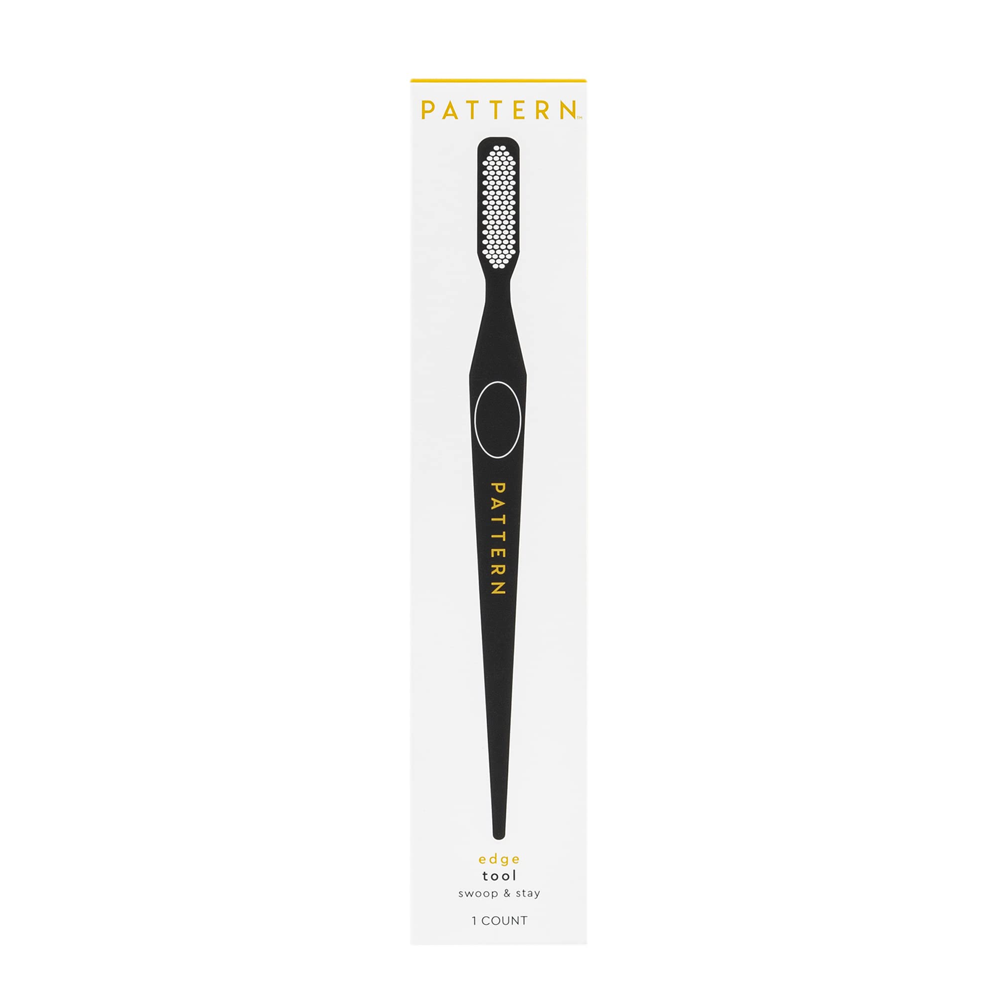 Photo 1 of PATTERN Beauty by Tracee Ellis Ross Edge Tool - 3-in-1 Brush for Baby Hairs. Comb for parting or sectioning hair.