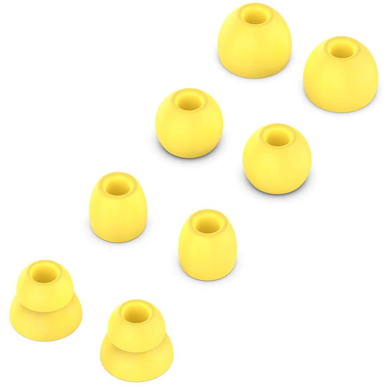 Replacement Silicone Ear Tips Earbuds Buds Set Compatible with Beats by dr dre Powerbeats Pro Wireless Earphones (yellow) — image 1