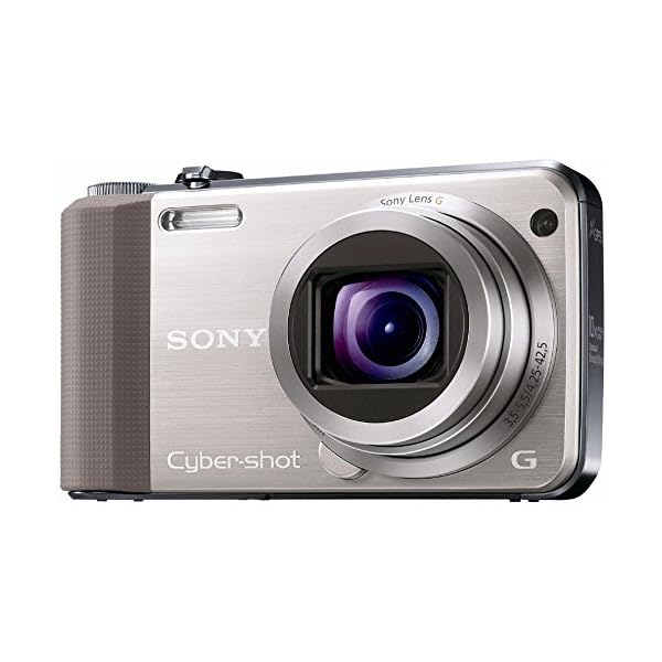 Sony DSC-HX7VN Digitalkamera (16 Megapixel, 10-fach opt. Zoom, Full HD Videoaufnahme, GPS, 7,6 cm (3 Zoll) Display…