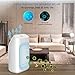 HOMEMAXS Dehumidifier, 700ml Portable Dehumidifier, Super Quiet Air Electric Dehumidifier with Auto Shut Off Function for Bedroom Bathroom Office Closet Wardrobe Basement Office (Up to 220 sq ft)