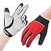 ZOOKKI Cycling Gloves Mountain Bike Gloves Road Racing Bicycle Gloves Light Silicone Gel Pad Riding Gloves Touch Recognition Full Finger Gloves Men/Women Work Gloves - XXL