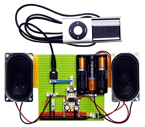 How to Build a Stereo Amplifier - A 5eboard DIY Electronics Kit for K-12 STEM and Makerspace
