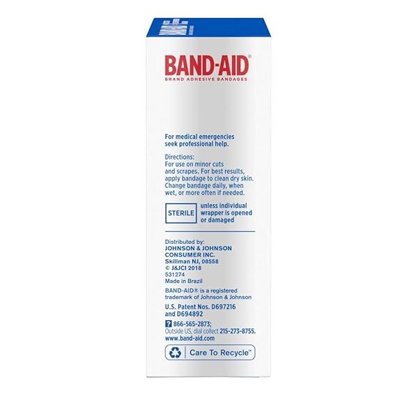 BAND-AID BRAND TRU-STAY CLEAR SPOTS BANDAGES FOR DISCREET FIRST AID, ALL ONE SIZE, 50 COUNT