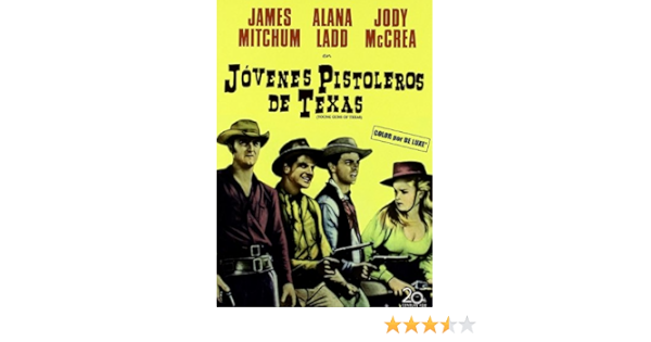 Amazon Com Young Guns Of Texas Non Usa Format Pal Reg 2 Import Spain James Mitchum Alana Ladd Jody Mccrea Chill Wills Gary Conway Barbara Mansell Robert Lowery Troy Melton Fred