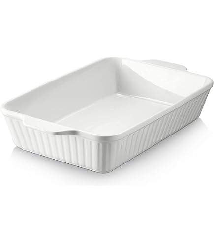 Amazon.com: REVOL Belle Cuisine Rectangular Roasting Dish, 3.85 QT