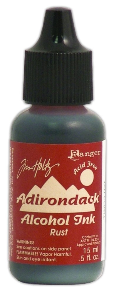 Ranger Tim Holtz Adirondack Alcohol Ink, Rust, 0.5oz