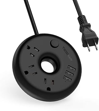 Amazon Usb コンセント円形 電源タップ 3個ac差込口 3usbポート 付き