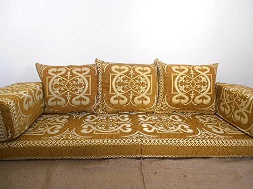 sofá oriental, sofá árabe, sofá árabe, muebles árabes, asientos en el