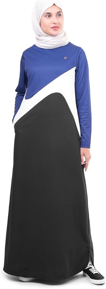 blue colour maxi dress