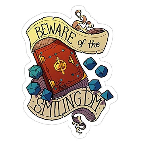 Mua Beware of The Smiling Dungeon Master, Dungeons and Dragons Decal ...