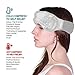 NEWGO Ice Pack for Head, Migraine Ice Pack Headband with Gel Bead & Soft Plush Backing, Hot or Cold Therapy Migraine Ice Wrap for Headaches, Sinus Pain Relief - 1 Pack