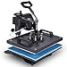 VEVOR Heat Presses 12 X 15 Inch 5 in 1 Digital Multifunctional Sublimation T Shirt Heat Press Machine 900W 360 Degree Rotation Heat Press Machine for T shirts Hat Mug Cap Plate (12 X 15 Inch 5 in 1)