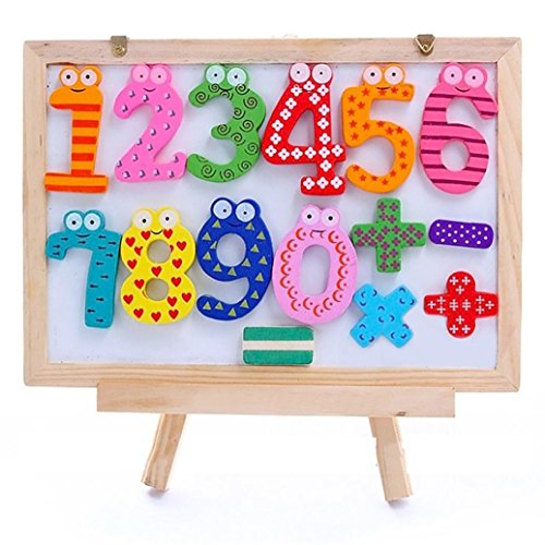 Lowprofile 15pcs Fridge Magnets Home Decor Early Learning Educational Toys Wooden Math