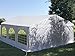 Delta 20'x20' PE Party Tent,Wedding Tent Canopy,Heavy Duty Outdoor Shelter,Large Garden Gazebo,with Waterproof Top,Including Carry Bags