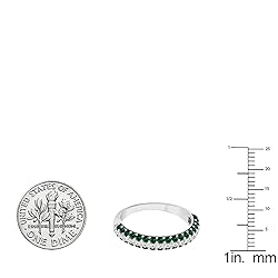 Dazzlingrock Collection 18K Round Lab Created