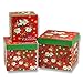 Christmas Wreath Nesting 3 Gift Box Set; 3 Different Sizes