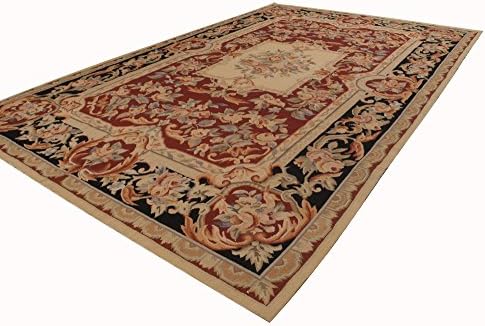 Galleria Farah1970 275X183 Cm Classic Aubusson Tepester Rugs Hand Made New Cm 275X183