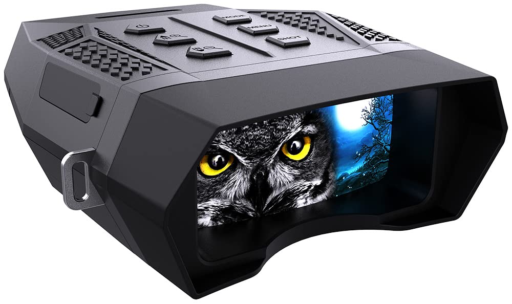 Levenhuk Halo 13X PLUS Digital Night Vision Binoculars with LCD Screen and Built-in Camera for Photo and Video Recording