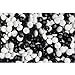 m&m Black & White Milk Chocolate Candy 2 Pound Resealable Pouch Bag