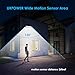 URPOWER Solar Lights, 78 LED Solar Motion Sensor Lights Outdoor Waterproof Solar Powered Security Light Motion Activated Auto On/Off Solar Wall Lights for Patio Deck Yard (Cool White, 4 Pack)