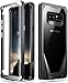 Poetic Galaxy Note 8 Case, Guardian [Scratch Resistant Back] [360 Degree Protection] Full-Body Rugged Clear Hybrid Bumper Case with Built-in-Screen Protector for Samsung Galaxy Note 8 Black