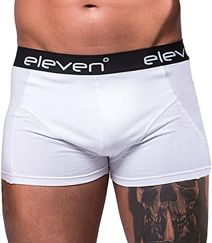 11 Degrees Core Boxer Twin Pack White