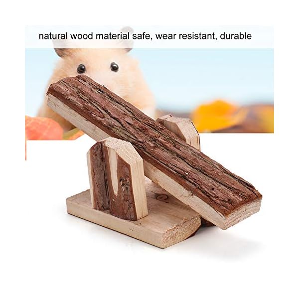 Giocattolo per criceti, legno naturale criceto del criceto gabbia esercizio di arrampicata tunnel tubo per scoiattoli… HEEPDD Giocattolo per criceti, legno naturale criceto del criceto gabbia esercizio di arrampicata tunnel tubo per scoiattoli…