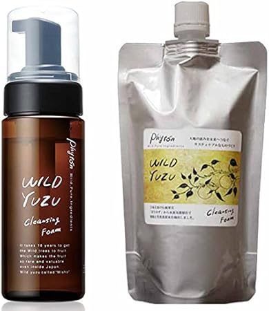 Amazon Wildyuzu クレンジングフォーム 詰め替えセット 150ml 詰替え用 280ml Re Make 天然の希少な実生柚子から抽出したエッセンシャルオイルを使用 これ1本でメイク落とし 洗顔 潤い保湿 泡タイプのパーフェクトクレンジング Remake エッセンシャルオイル