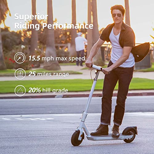 OKAI Neon Electric Scooter Up to 15.5 MPH, 25 Miles Range Electric