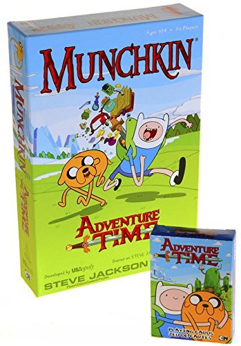 Munchkin Adventure Time Game _ Bonus Full Color Adventure Time Playing Cards