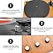Voksun 3-Speed Precision Turntable with Dual 15 Watt Speakers, High Fidelity Vinyl Record Player with Magnetic Cartridge, Belt-Drive, Bluetooth, Natural Walnutthumb 2