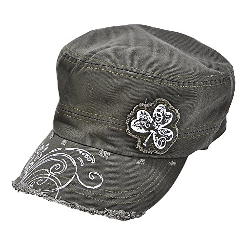 St Patrick's Day Shamrock Cadet Cap