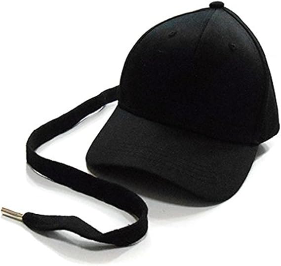 Amazon ユグドラシル ロングストラップ キャップ 黒 靴紐黒 長め ブラック 帽子 無地 モノトーン メンズ 通販