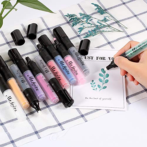 Acrylic Pens, 12 Colors Rock Painting Kit for Pebbles, Glass, Ceramic, Wood, Porcelain Permanent Waterproof Marker Paint Pen