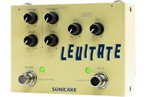 SONICAKE Delay Reverb 2 in 1 Guitar Effects Pedal Digital Levitate