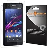 FlexShield [5-Pack] - Sony Xperia Z1S Front + Back Protector with Lifetime Replacement Warranty - Ultra Clear Japanese PET Film - Bubble-Free HD Clarity with Anti-Fingerprint & Scratch Resistance