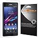 FlexShield [5-Pack] - Sony Xperia Z1S Front + Back Protector with Lifetime Replacement Warranty - Ultra Clear Japanese PET Film - Bubble-Free HD Clarity with Anti-Fingerprint & Scratch Resistance
