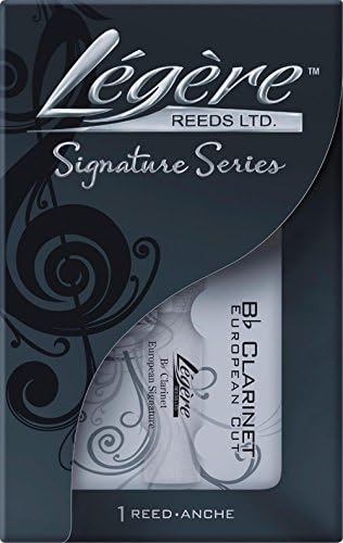 Légère Reeds - Bb Clarinet Reed, European Cut, Strength 4.50 (BBES4.50) - Premium Synthetic Woodwind Reed