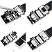 Xhtang Men's Ratchet Belt Automatic Buckle Genuine Leather 35mm Wide M